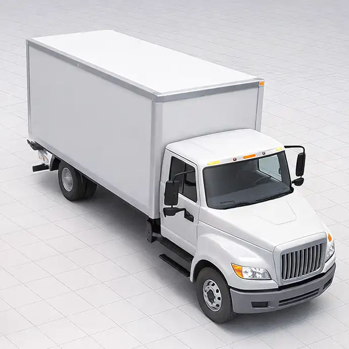 3d rendering truck 3d rendering truck